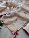 Jk 375 Cristal Jacquard Fancy Sarees Collections